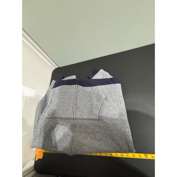 Arizona Jean Co Mens Sherpa Lined Hoodie Gray Herringbone Full Zip Men's Size L - Picture 4 of 8